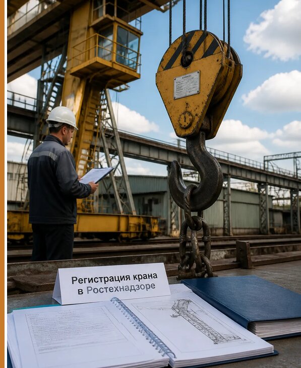 Регистрация крана в Ростехнадзоре в Геленджике от 15591 р. | Авеста ОТиПБ